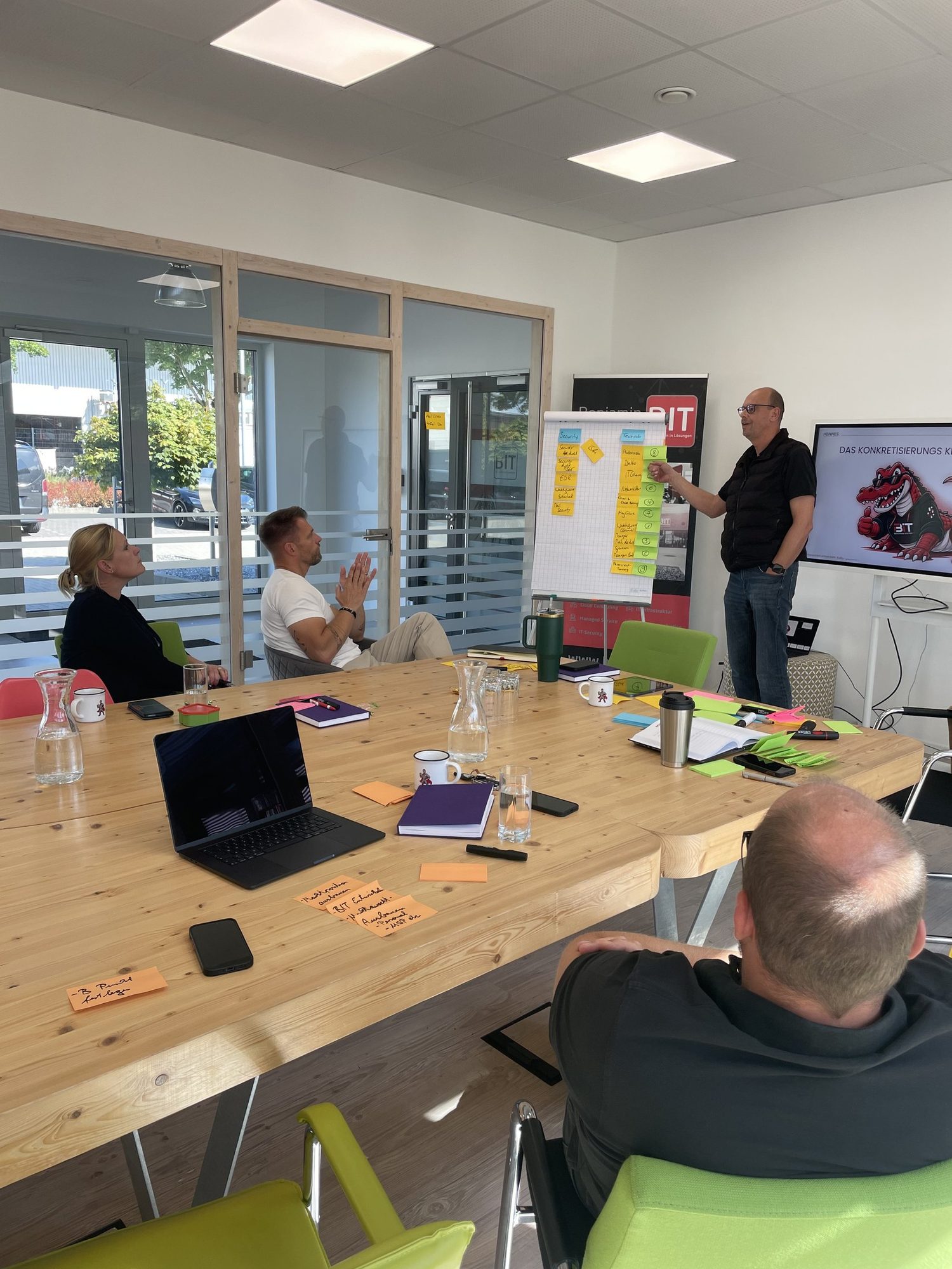 Strategieworkshop mit Führungskräften bei BIT – Benjamin Ehlers IT